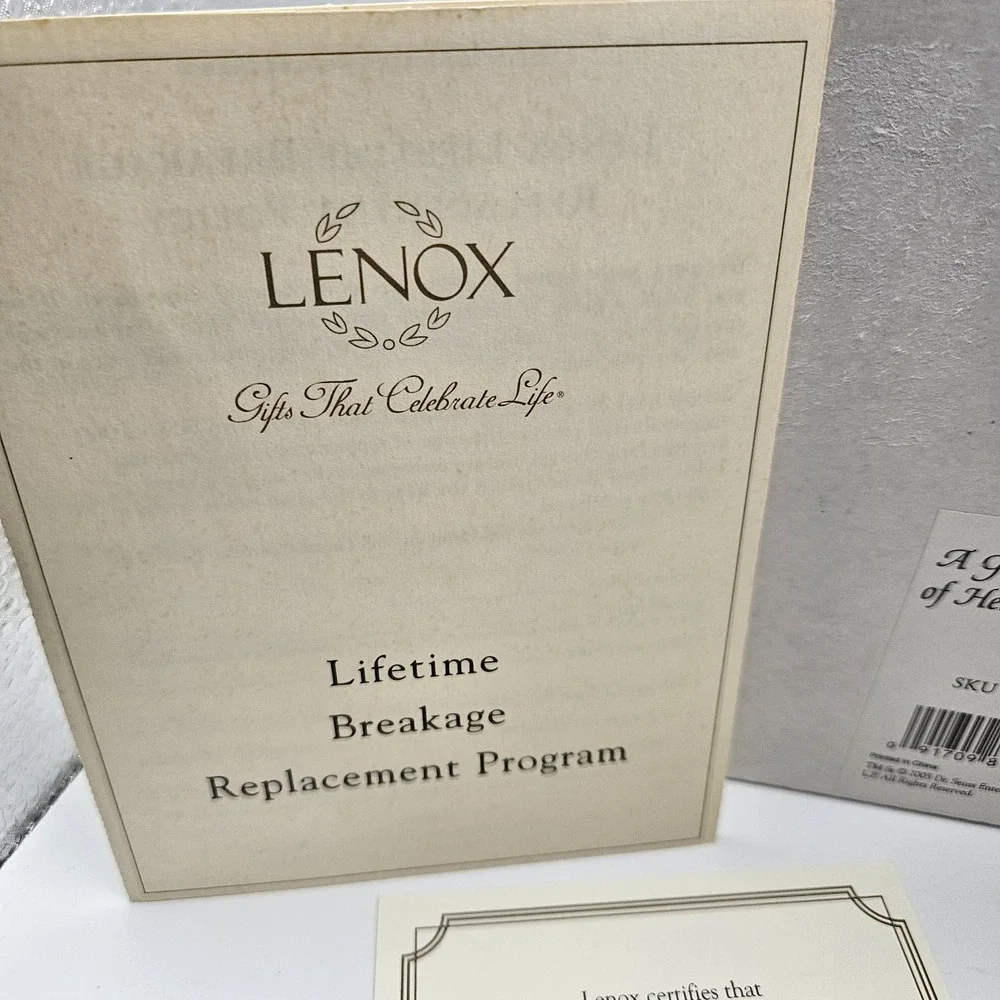 Lenox dr seuss